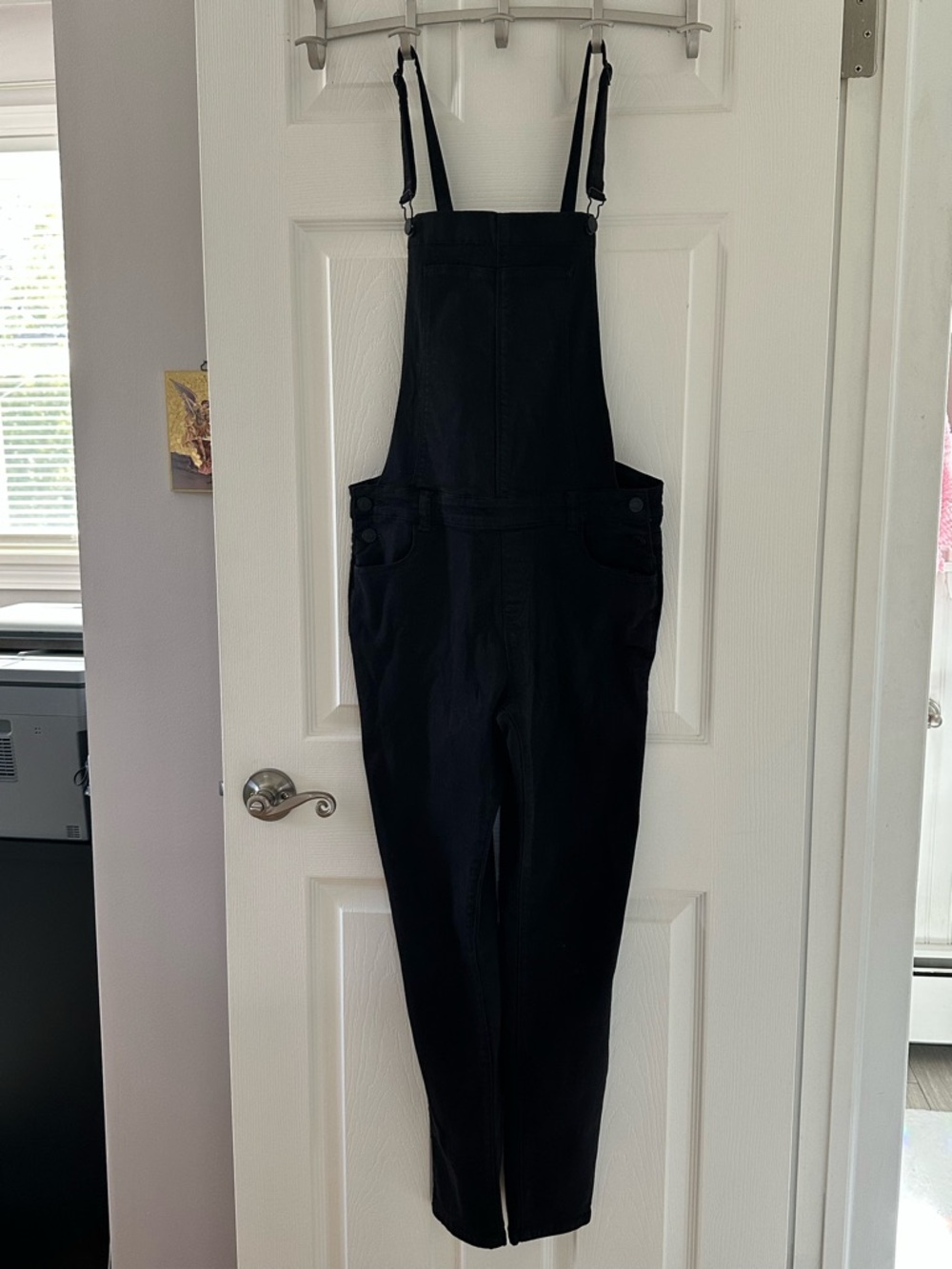 PacSun Women's Slim Denim - Leland Black Overalls - Picture 7 of 14